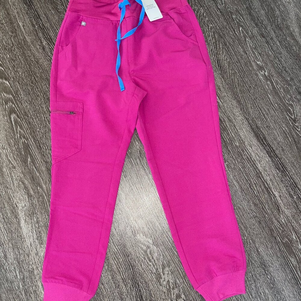 Figs Raspberry Sorbet Jogger Scrubs Size MP